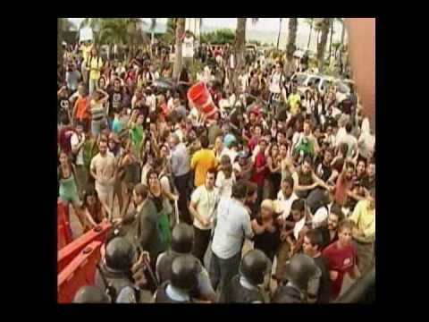 Police Brutality at Puerto Rico's Capitol June 30, 2010