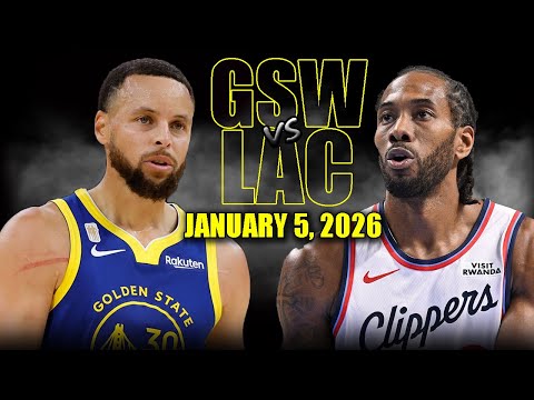 Golden State Warriors vs Los Angeles Clippers Full Game Highlights – January 5, 2026 | NBA Season