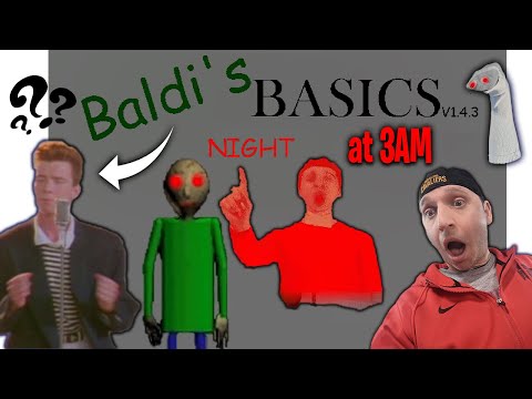 Steam Community :: Video :: I PLAYED BALDI'S BASICS AT 3AM AND GOT RICK ...