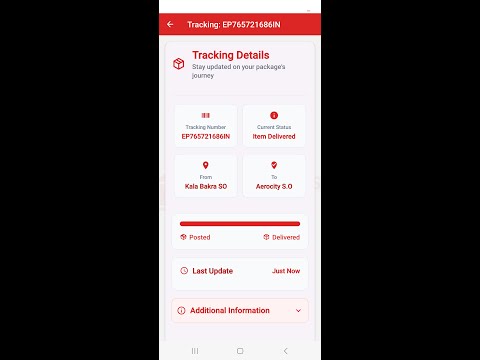 Speed Post Tracking - India