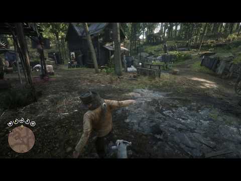Red Dead Redemption 2 - get hit by the goat [1080p60]