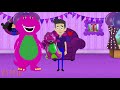 Getting Ready For Purple S Birthday Party Barney Balloon