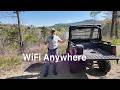 Beaming WiFi Through The Ozark Mountains UeeVii Wireless Bridge Off Grid Homestead Extreme Test