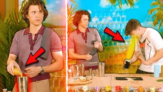 Tom Holland's IMPOSSIBLE Cocktail... (Mind Blown) #shorts video