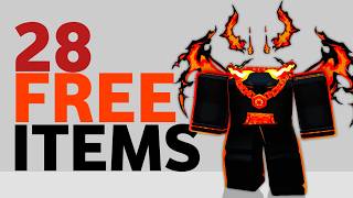 Download lagu OMG! 28 FREE ITEMS & DOMINUS   PROMO CODES! ROBLOX EVENTS! (2026) mp3