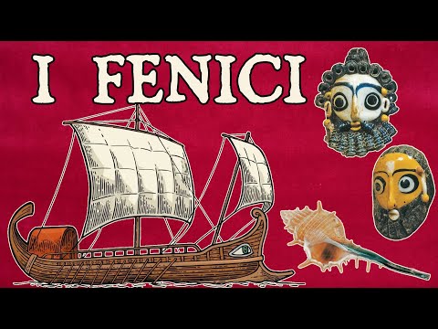 🐚🟥 I FENICI - Navigatori, Mercanti e Inventori (Rosso Porpora, Vetro Soffiato e Alfabeto Fonetico) 🔤