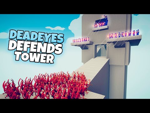 DEADEYES DEFENDS TOWER VS EVERY FACTION | TABS WILD WEST UPDATE