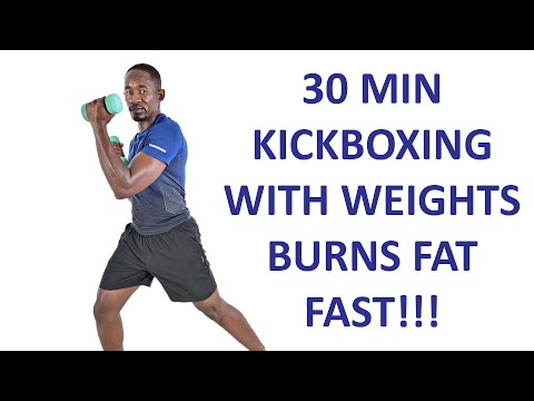 30 Minute Dumbbell Strength Training for Fat Loss Full Body Workout  250 Calories 