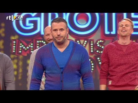 "Sorry dat ik zo laat ben. Ik ben tragestiet." - DE GROTE IMPROVISATIESHOW