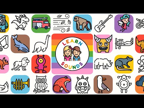 Animal Sounds Baby Flashcards Video