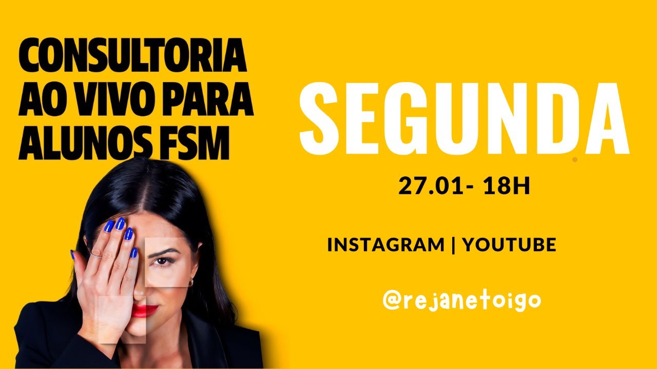 CONSULTORIA AO VIVO ALUNOS FORMAÇÃO SOCIAL MEDIA - N° 180