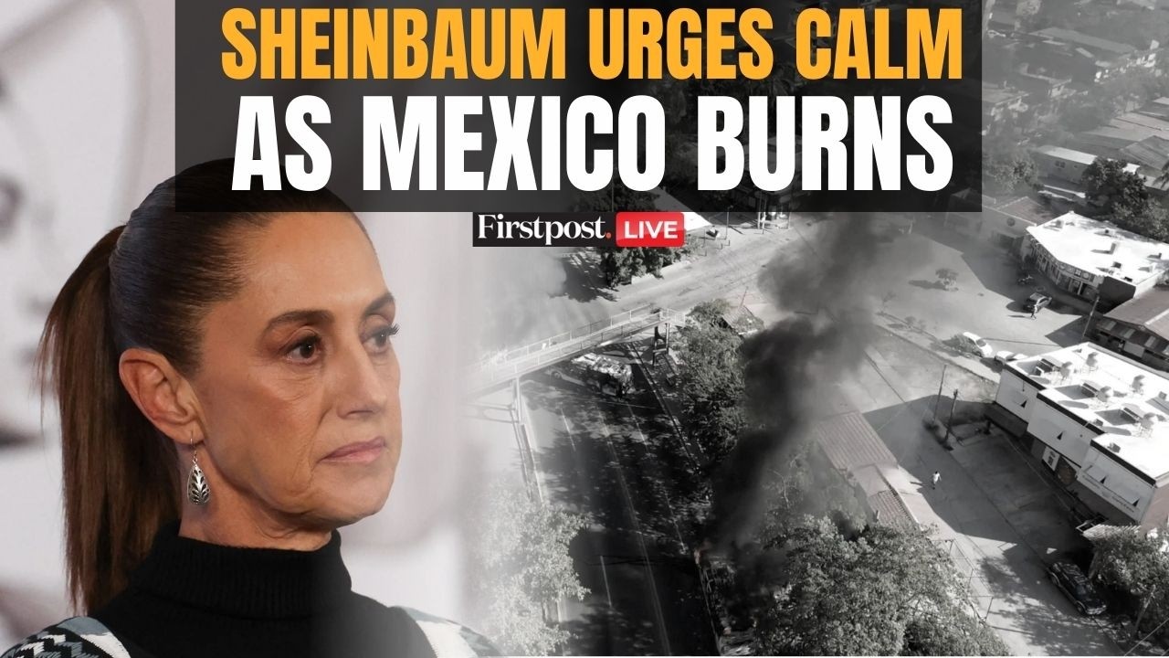 LIVE: Mexican President Sheinbaum Briefs Press as Violence Triggers on Cartel Leader's Death | N18G