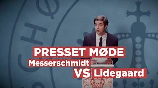 Messerschmidt Vs. Lidegaard // Presset Møde i Schøtministeriet 16.OKT 2026