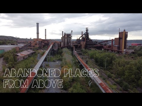 Abandoned Places Drone Shots (Urbex)