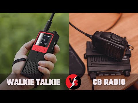 YouTube video about: Can you talk to cb radios with walkie talkies?