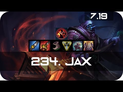 Jax Jungle vs Skarner Season 7 s7 Patch 7.19 2017 Gameplay Guide Build Normals