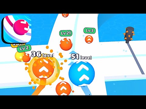 Level Up Balls - All Levels Gameplay Android,ios (Levels 1-8) - YouTube