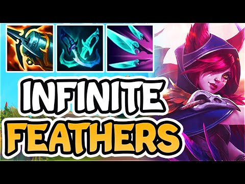 Navori Xayah is an INSANE Lategame Hypercarry - Xayah ADC Gameplay