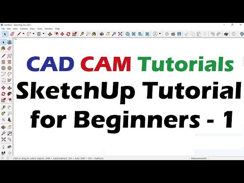 SketchUp Tutorial for Beginners 1