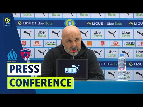Press Conference OLYMPIQUE DE MARSEILLE - CLERMONT FOOT 63 (0-2) / Week 25 - Ligue1 UberEats / 21-22
