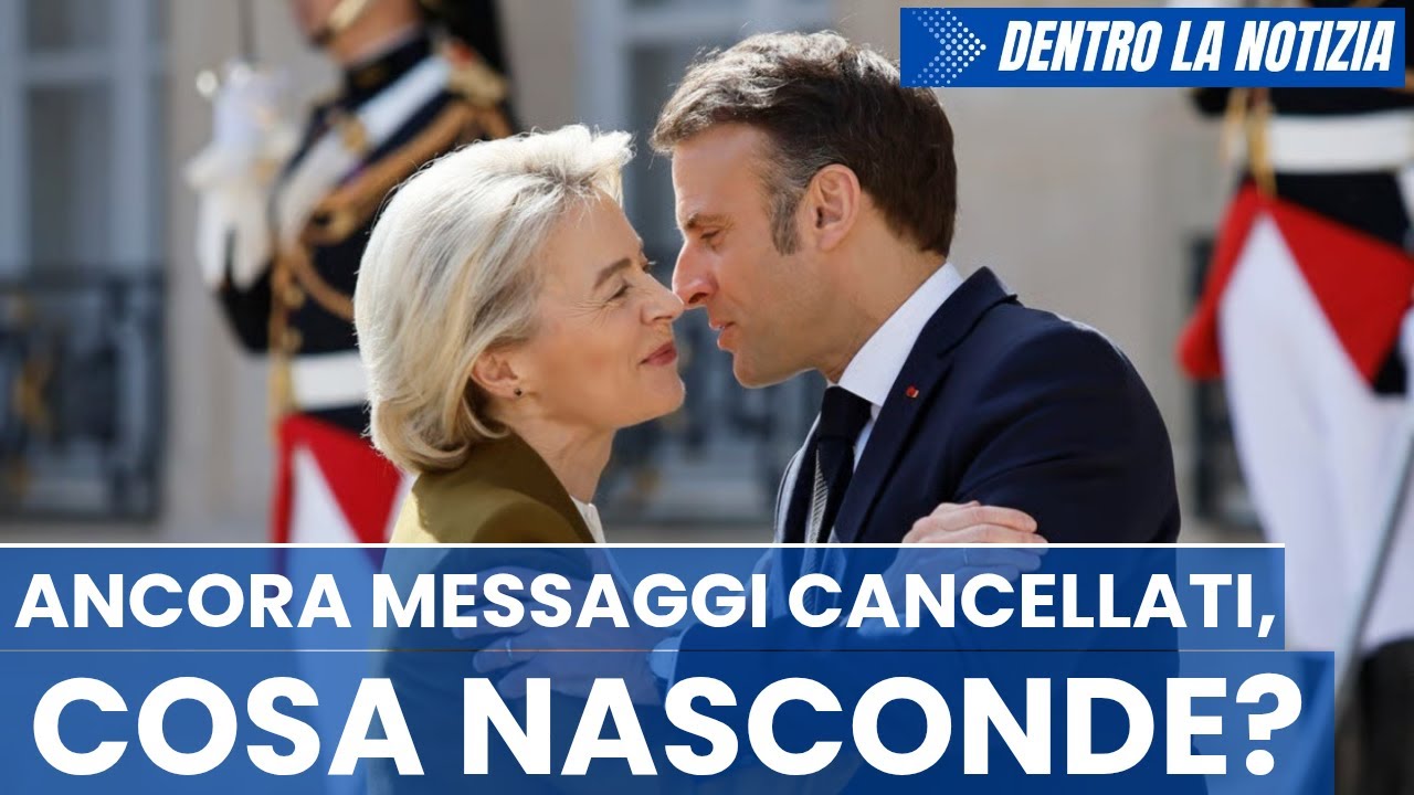 Ombudsman Ue: nuova indagine su von der Leyen per aver cancellato messaggi con Macron sul Mercosur!