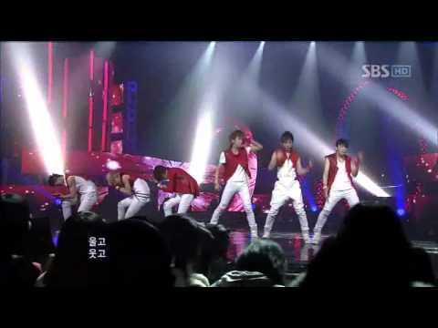 Teen Top - Clap (Tin Top - Clap) @ SBS Inkigayo Popular song 100718