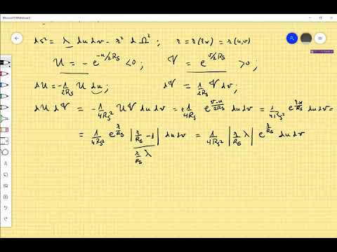 7 5 Kruskal-Szekeres Coordinates