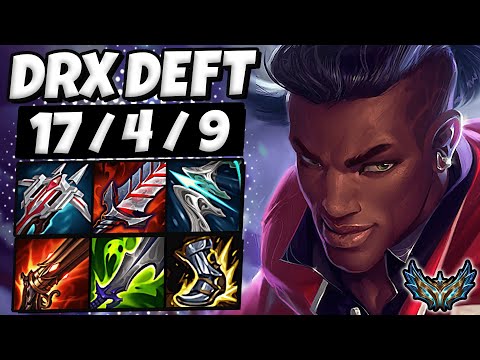 Deft Lucian vs Caitlyn [ ADC ] Patch 12.9 Korea Challenger ✅