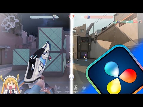 HOW TO REPALCE VALORANT SKY ON DAVINCI RESOLVE FOR FREE | #valorantedit #tutorial #davinciresolve