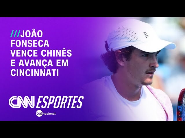 João Fonseca vence chinês na estreia e avança no Cincinnati Open | CNN PRIME TIME