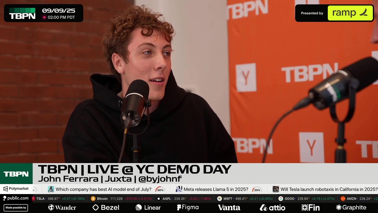 🟠 LIVE @ YC Demo Day