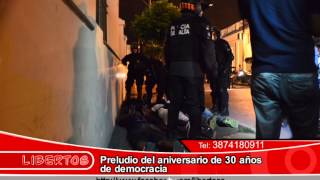 Preludio del "Festejo" de 30 años de democracia