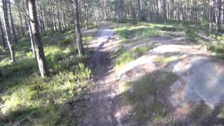 preview picture of video 'Cykelcross tur i skogen'