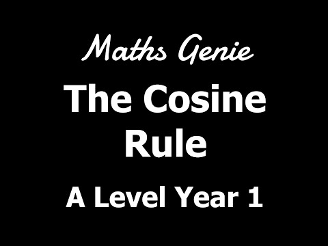 The Cosine Rule