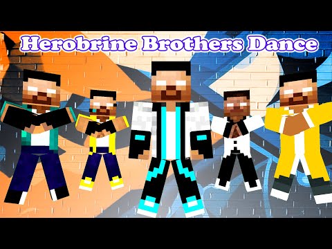 jbCraft - Herobrine Brothers Dance Performance Season 9 - Minecraft Dance Animation