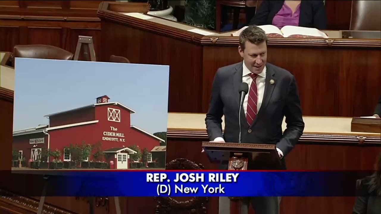 Video: Riley honors Cider Mill's 100th anniversary in House floor speech