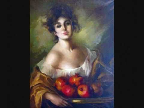 V ~ LIVE! FERNANDO OBRADORS: 7 POPULAR SPANISH SONGS  1982 - COMPLETE WITH FAMOUS PAINTINGS