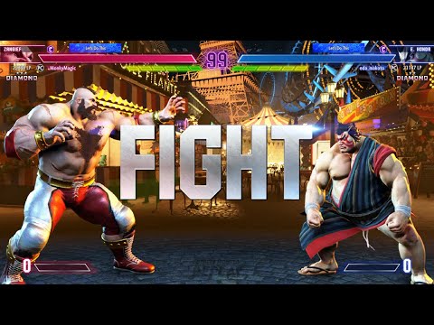 Street Fighter 6 🔥 Kichipa (Zangief)  Vs eda_makoto (E.Honda) 🔥 Online Match's 06-04-2023