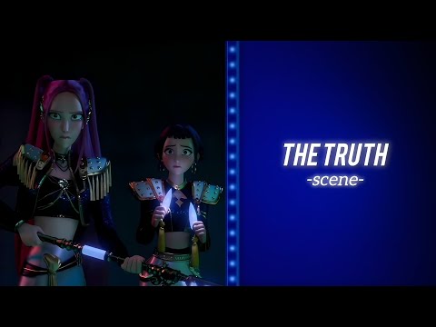 Mira and Zoey found out that Rumi is a demon scene FHD | Kpop Demon Hunters 