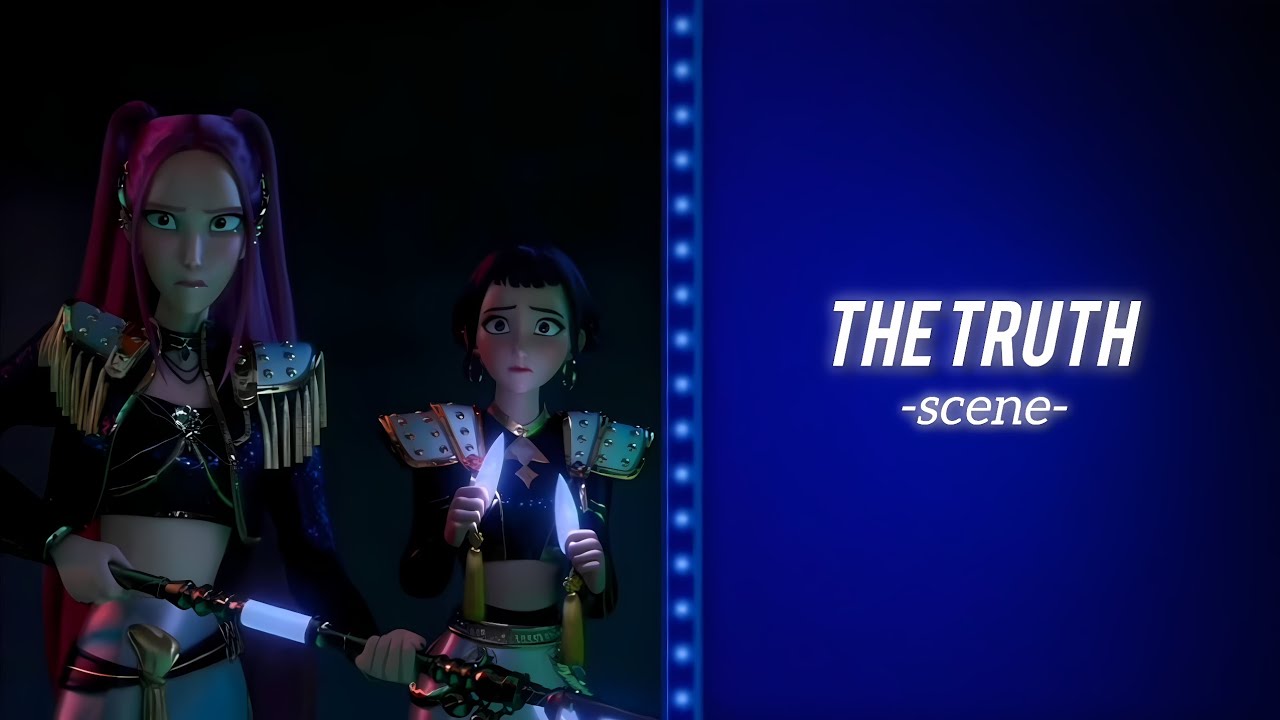 Mira and Zoey found out that Rumi is a demon scene FHD | Kpop Demon Hunters 