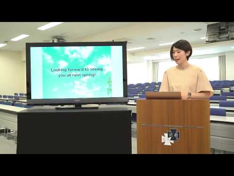WEB大学説明会_英文学科学科説明VTR