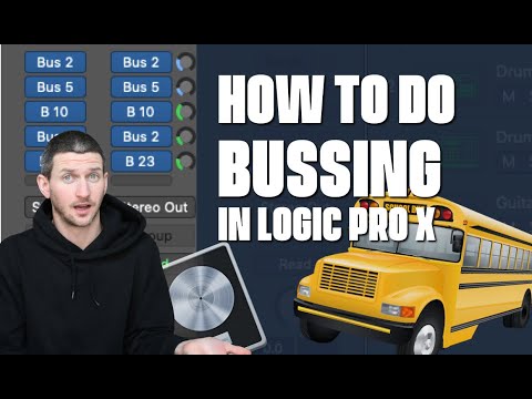 How To Do Busing in Logic Pro X