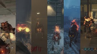 Call of Duty Zombies Hellhound Round Evolution (WAW,BO1,BO2,BO3,BO4)