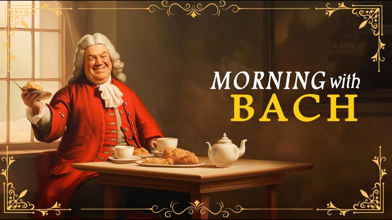 Morning with BACH: A Joyful Morning with Cheerful Uplifting Happiness Upbeat Classical Music 🎻🎶