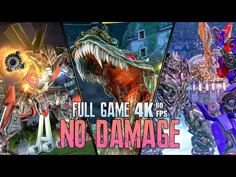 TRANSFORMERS Shadows Rising Arcade Full Game【SOLO - NO DAMAGE】4K60ᶠᵖˢ