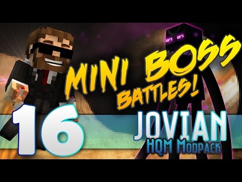 Minecraft - "JOVIAN"- FTB -HQM MOD PACK- "HARDCORE ENDER EYE BOSS BATTLE!" - EP16