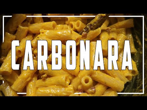 La VERA CARBONARA con la PANCETTA