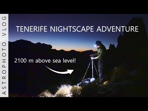 Astrophotography on a VOLCANO!  Capturing the Milky Way at Mt Teide | Tenerife Nightscapes Part 1