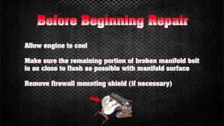 Dorman - How To Install an Exhaust Manifold Clamp