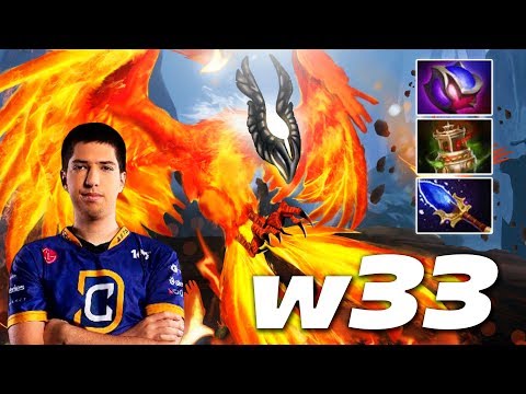 w33 Phoenix Mid Gameplay Dota 2